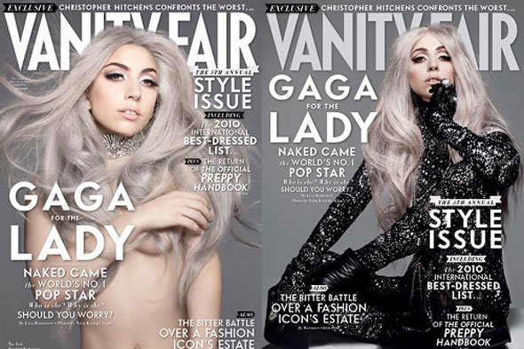 lady gaga hair cover. Lady Gaga is on the covers of