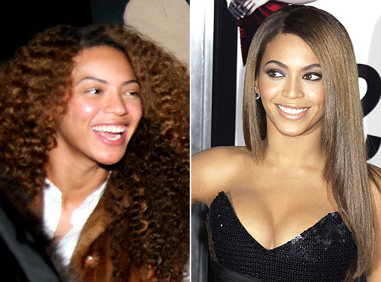 pictures of beyonce without makeup. all-smiles without makeup.